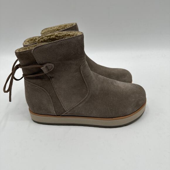 Merrell Juno Bluff Polar Boots in Boulder Gray Waterproof Insulated Size 10 - Picture 3 of 6